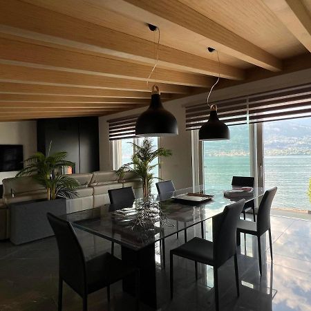 Luxury Lakefront Penthouse Lezzeno Exterior photo