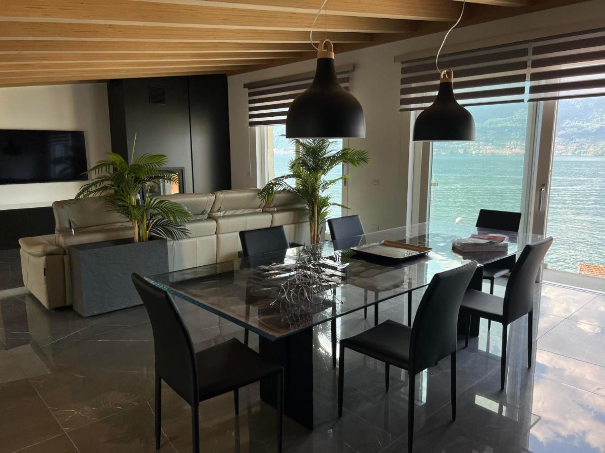 Luxury Lakefront Penthouse Lezzeno Exterior photo