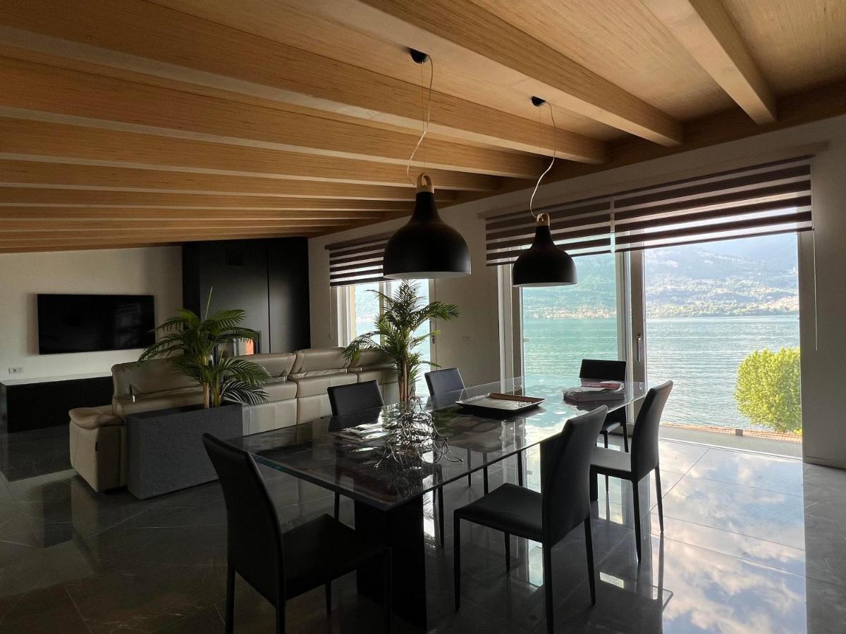 Luxury Lakefront Penthouse Lezzeno Exterior photo