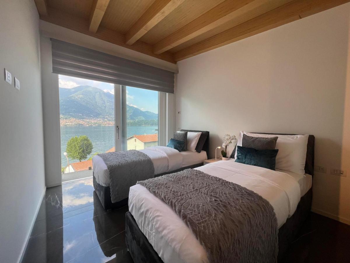 Luxury Lakefront Penthouse Lezzeno Exterior photo